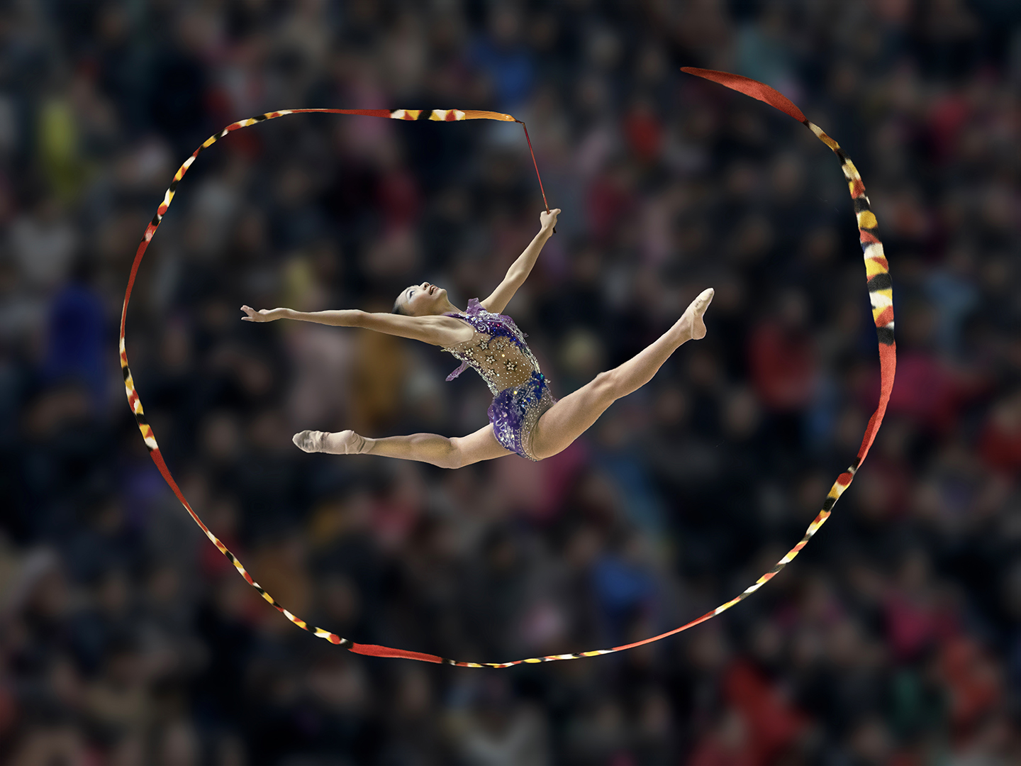 Ling Jyi Chao (Taiwan) Ribbon dance